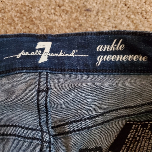 7 For All Mankind Gwenevere Jeans - Picture 2 of 3